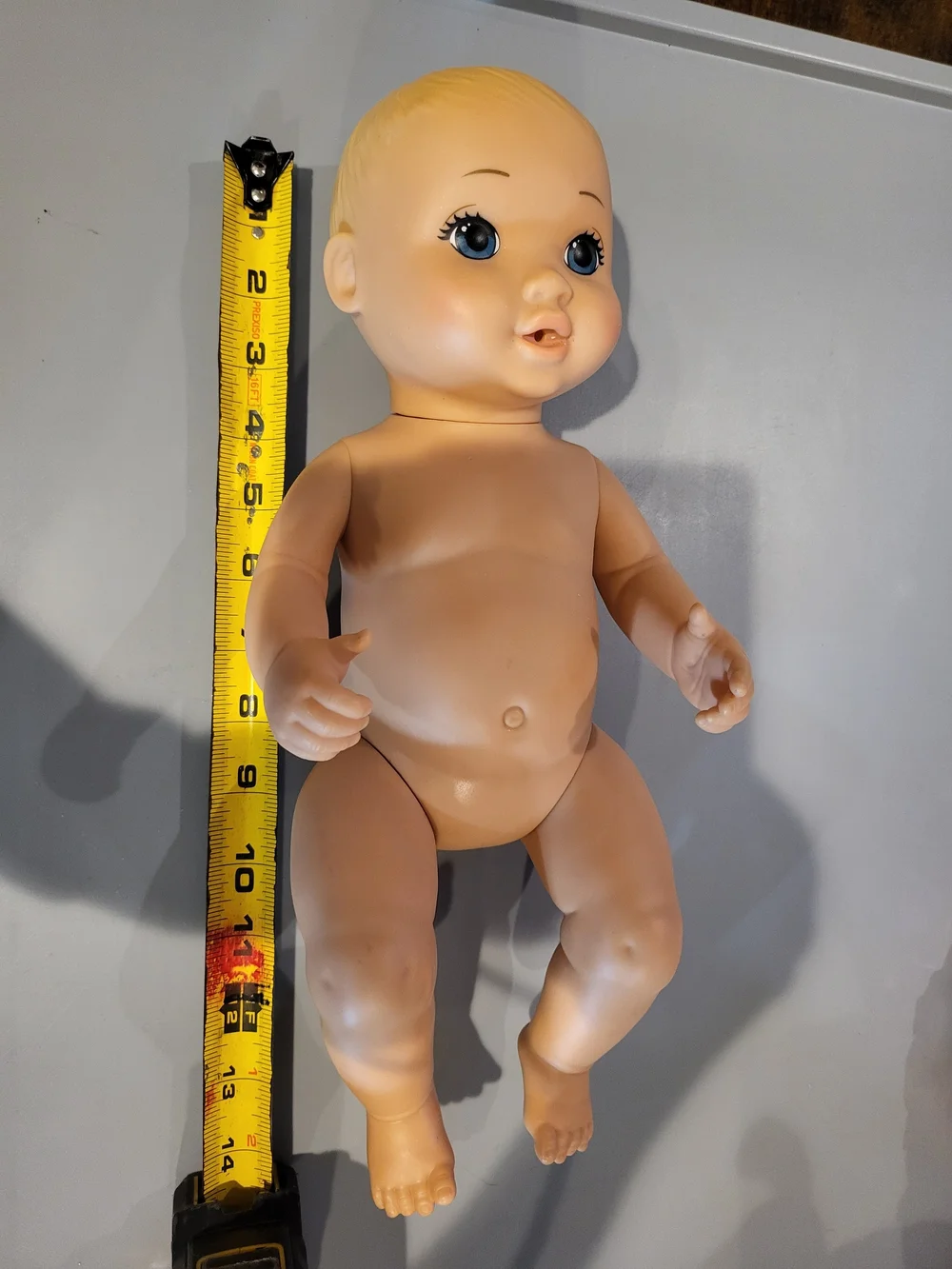 Target Baby Doll with Bright Blue Eyes and Soft Vinyl Skin